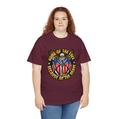 Home of the brave - Unisex Heavy Cotton Tee