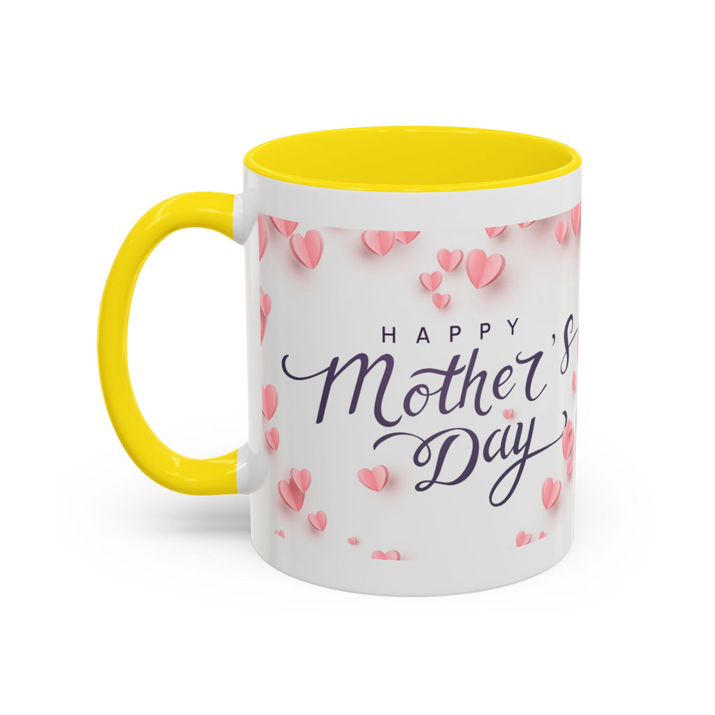 Happy Mother's Day Accent Coffee Mug - Perfect Gift for Moms