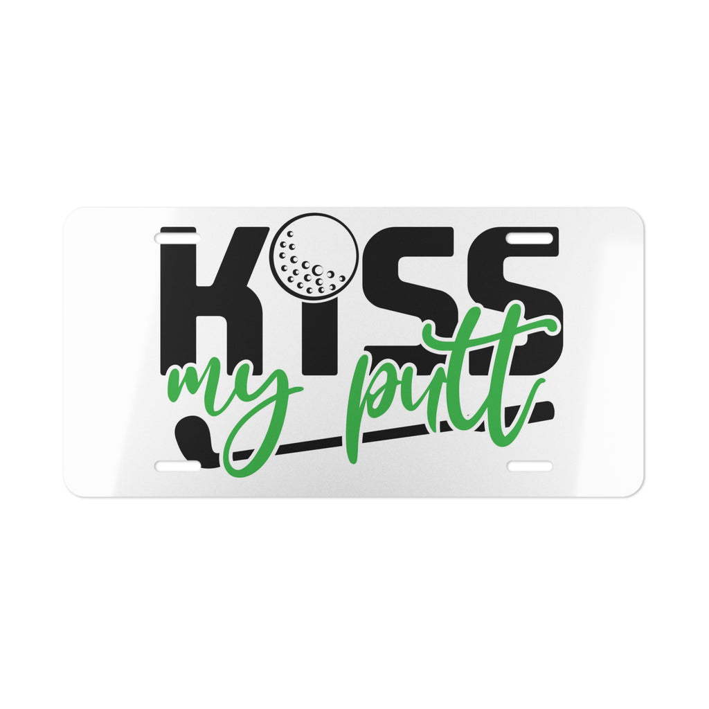 Golf- funny sporty Vanity Plate