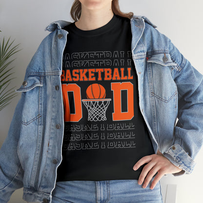 Basketball dad- Heavy Cotton Tee