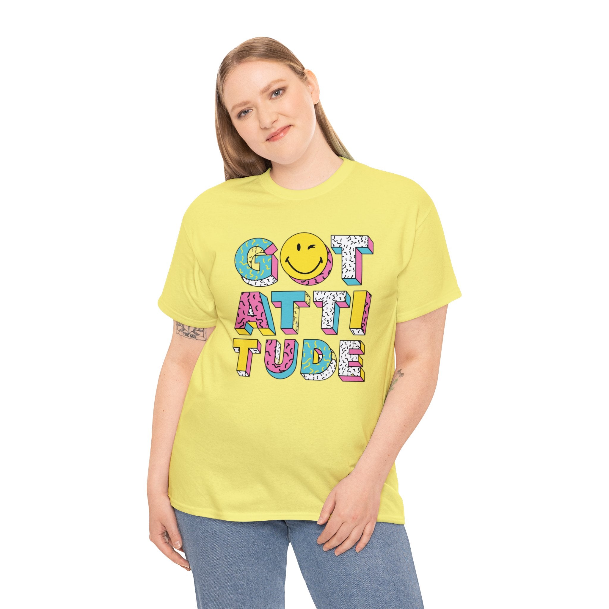 Got attitude— Heavy Cotton Tee shirt