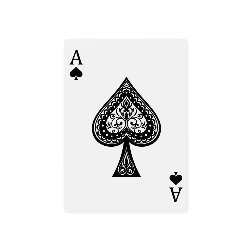 Poker Playing Cards - Stylish Ace of Spades Deck, Fun Gift for Gamers, Unique Collectible, Great for Game Nights, Card Games, Poker [...]