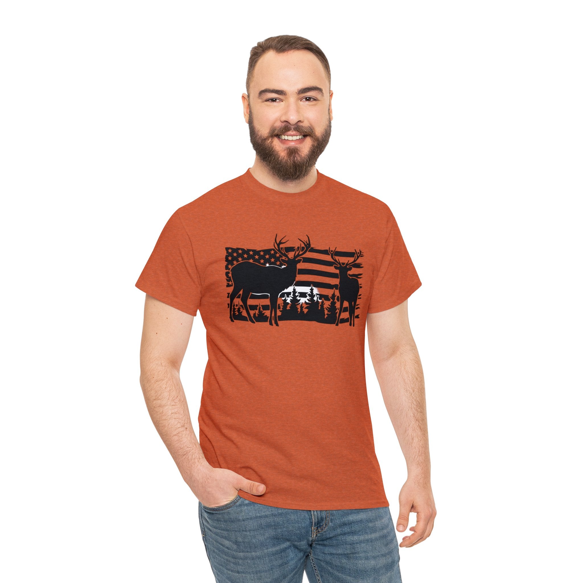Hunting- Unisex Heavy Cotton Tee