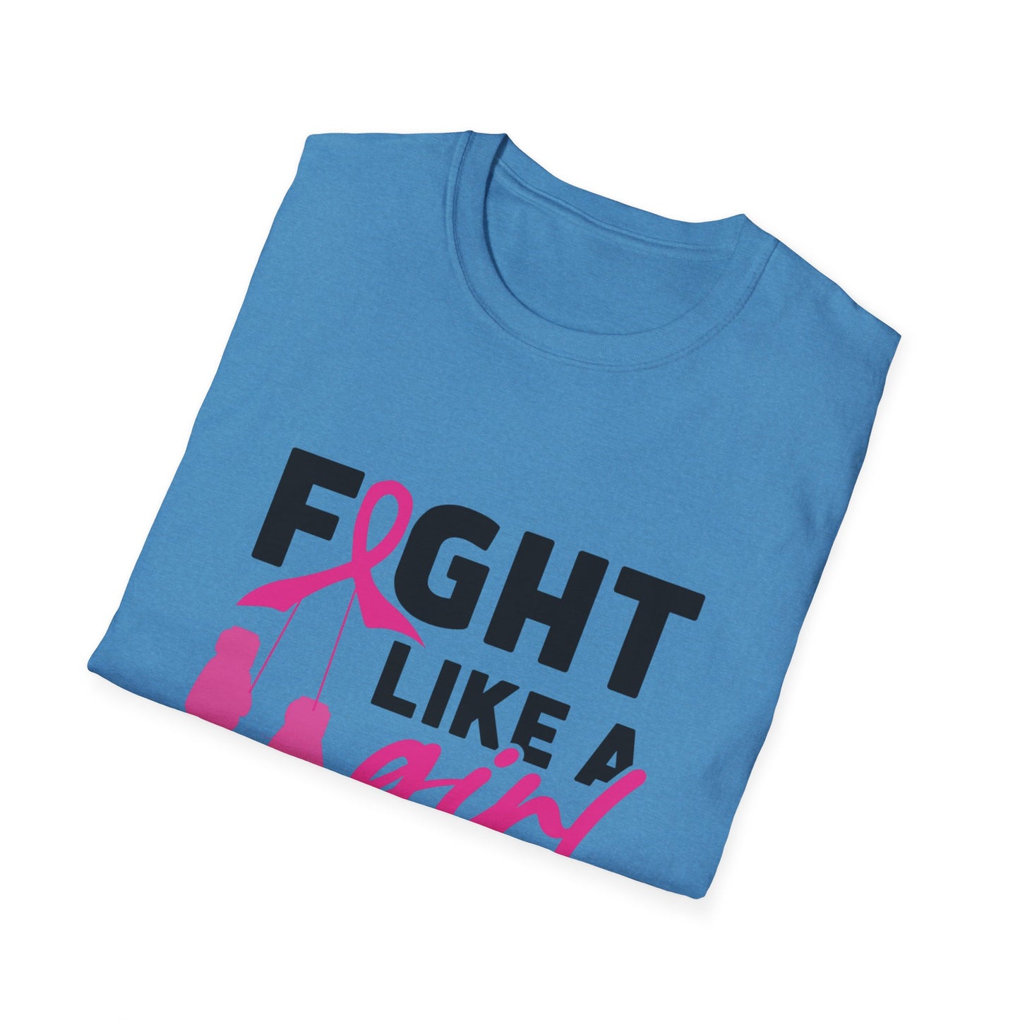 Fight like a girl- Softstyle T-Shirt