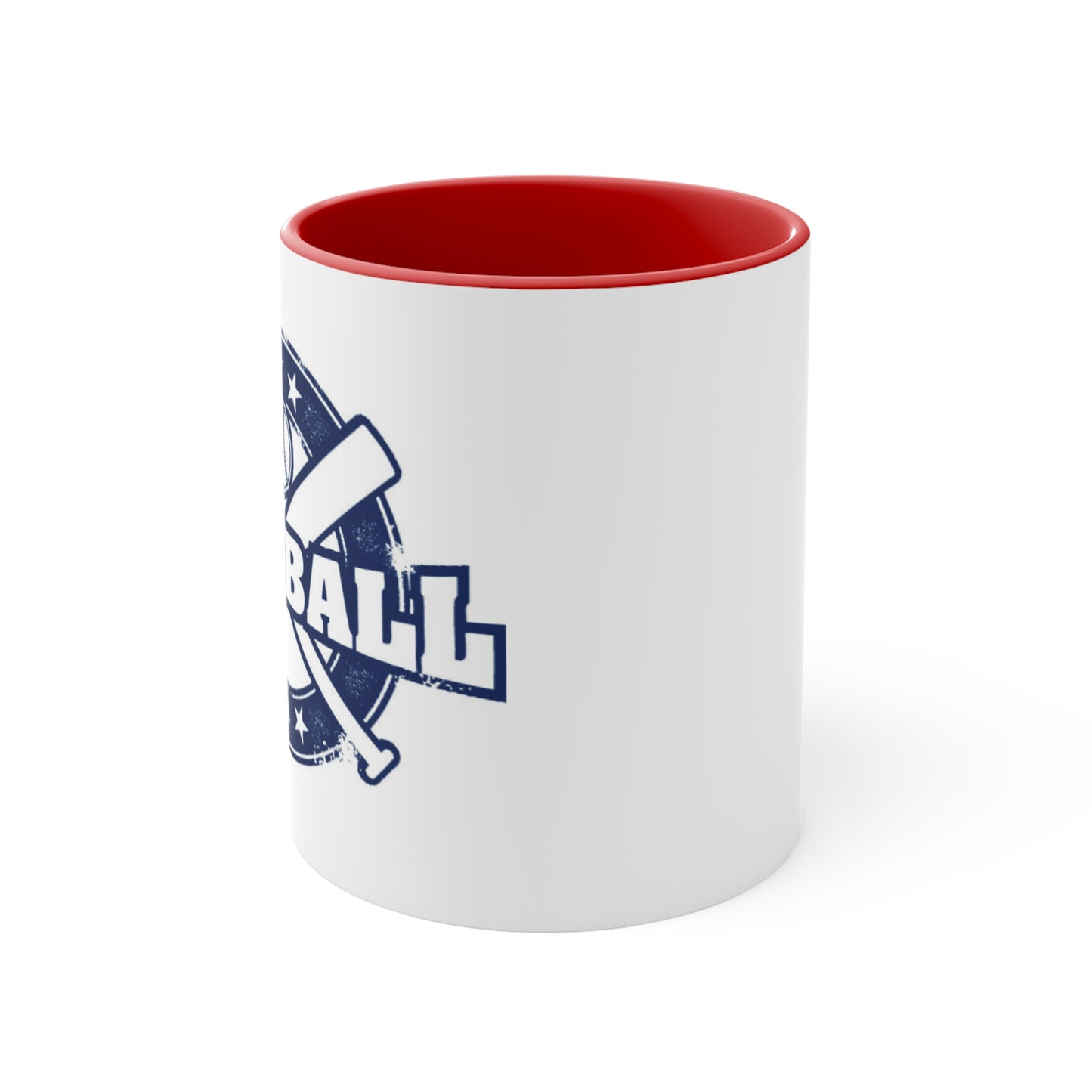 SoftBall- Accent Mug