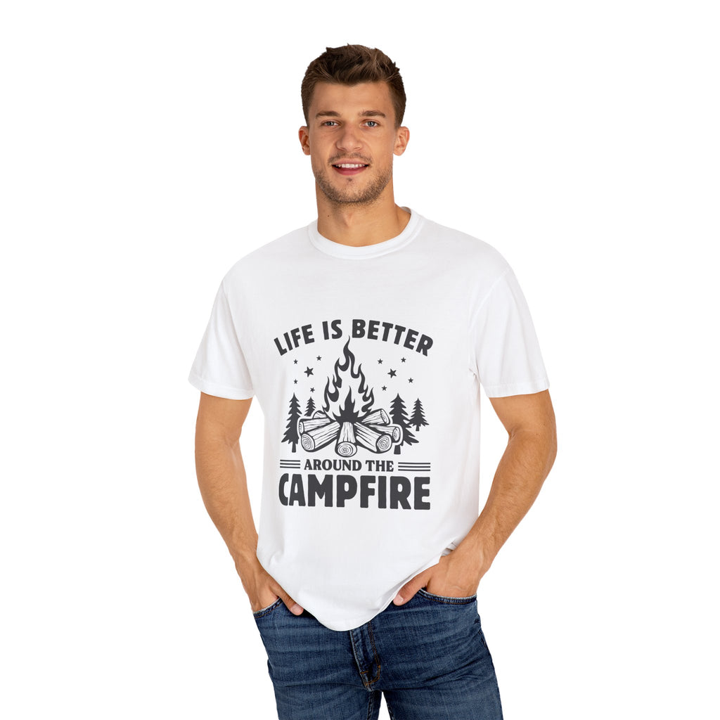 Campfire Vibes Unisex T-Shirt | Outdoor Adventure Tee | Camping Gift | Life is Better Around the Campfire | Casual Summer Shirt, [...]
