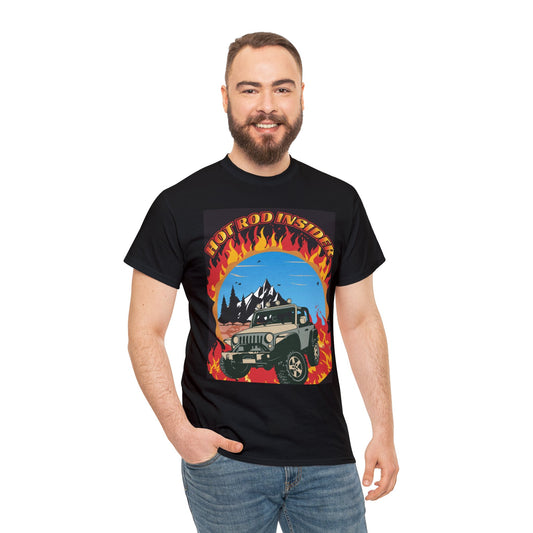 Hot rod- Heavy Cotton Tee Shirt