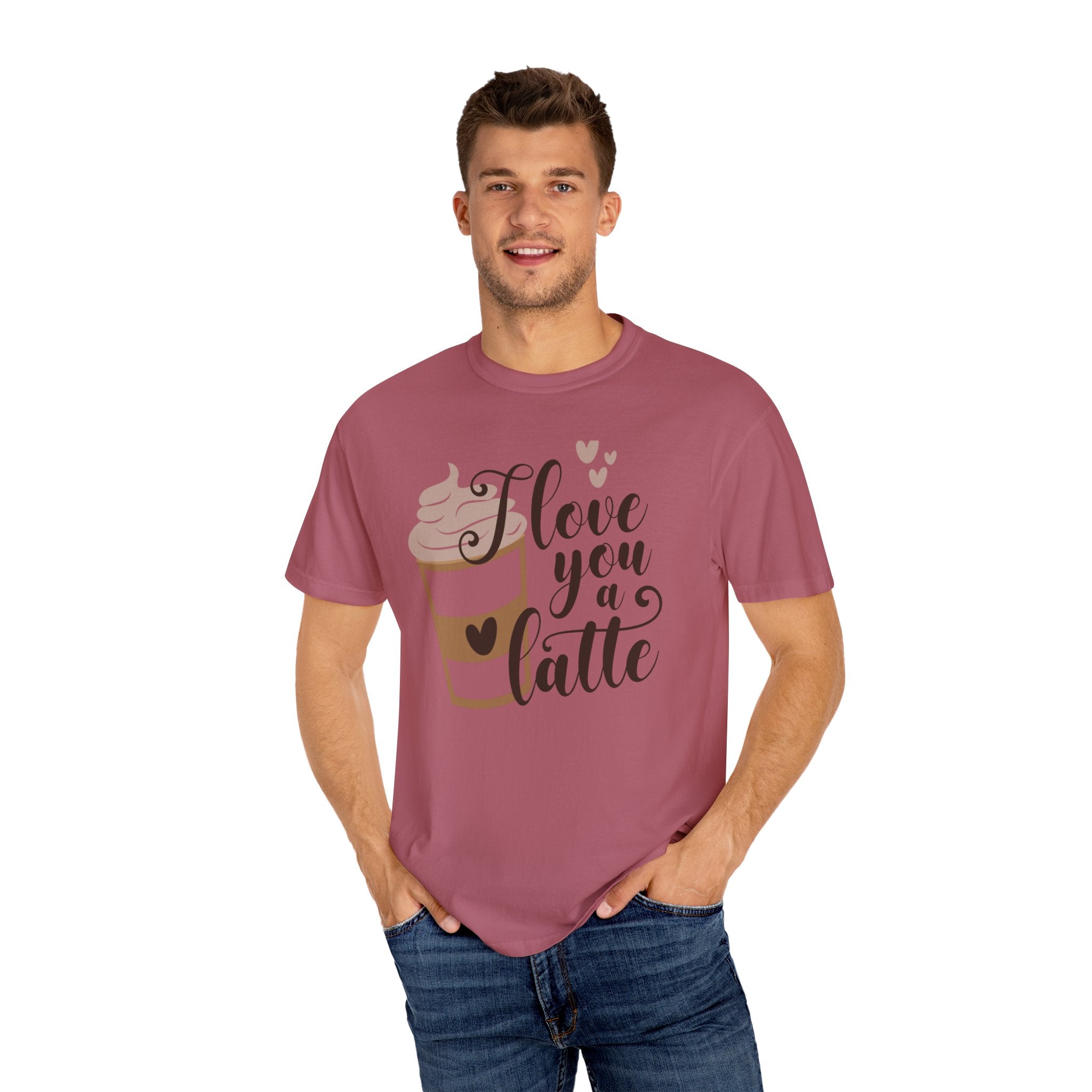 Coffee  Garment-Dyed T-shirt