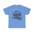 Camping Crew Unisex Heavy Cotton Tee - Perfect for Outdoor Adventures, Summer BBQs, Family Gatherings, Hiking Trips, and Campfire Nights