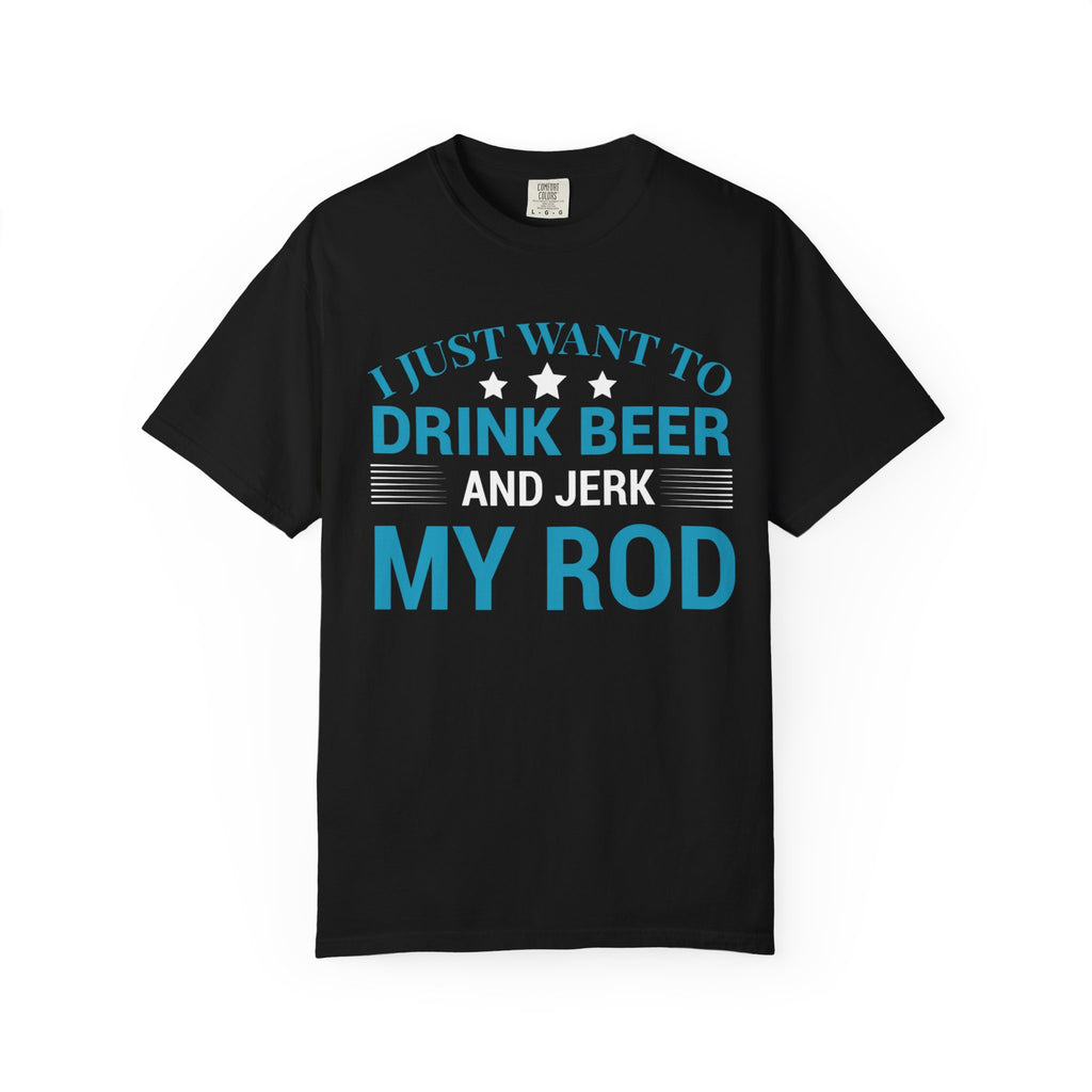 Funny Beer Lover T-Shirt – Gift for Fishermen, Outdoorsy, Casual Wear, Fishing Trip, Birthday, Humor Tee