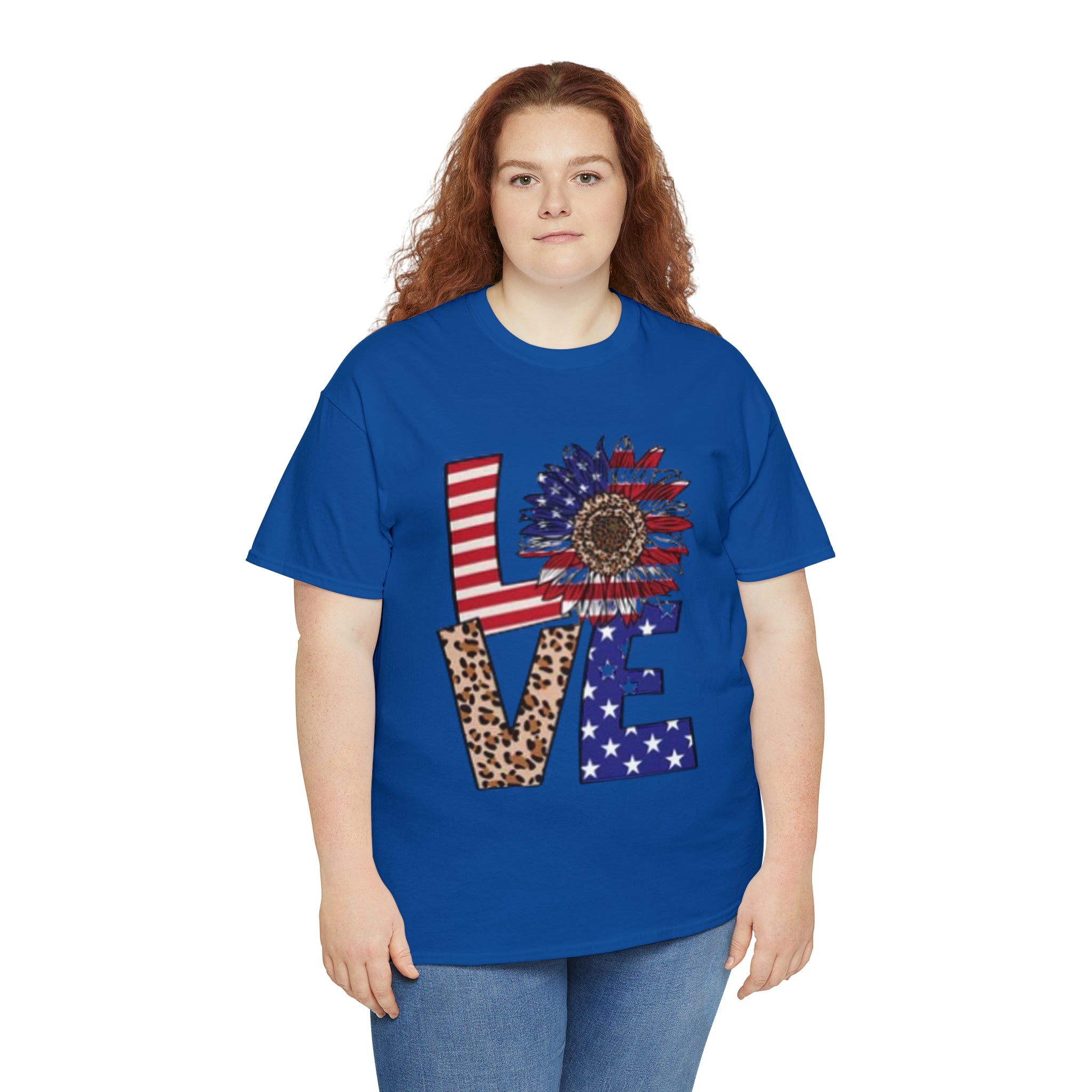 USA love-  Heavy Cotton Tee