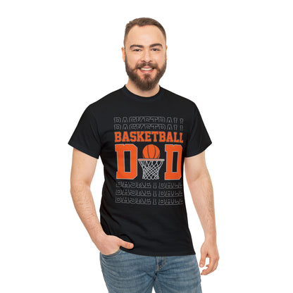 Basketball dad- Heavy Cotton Tee