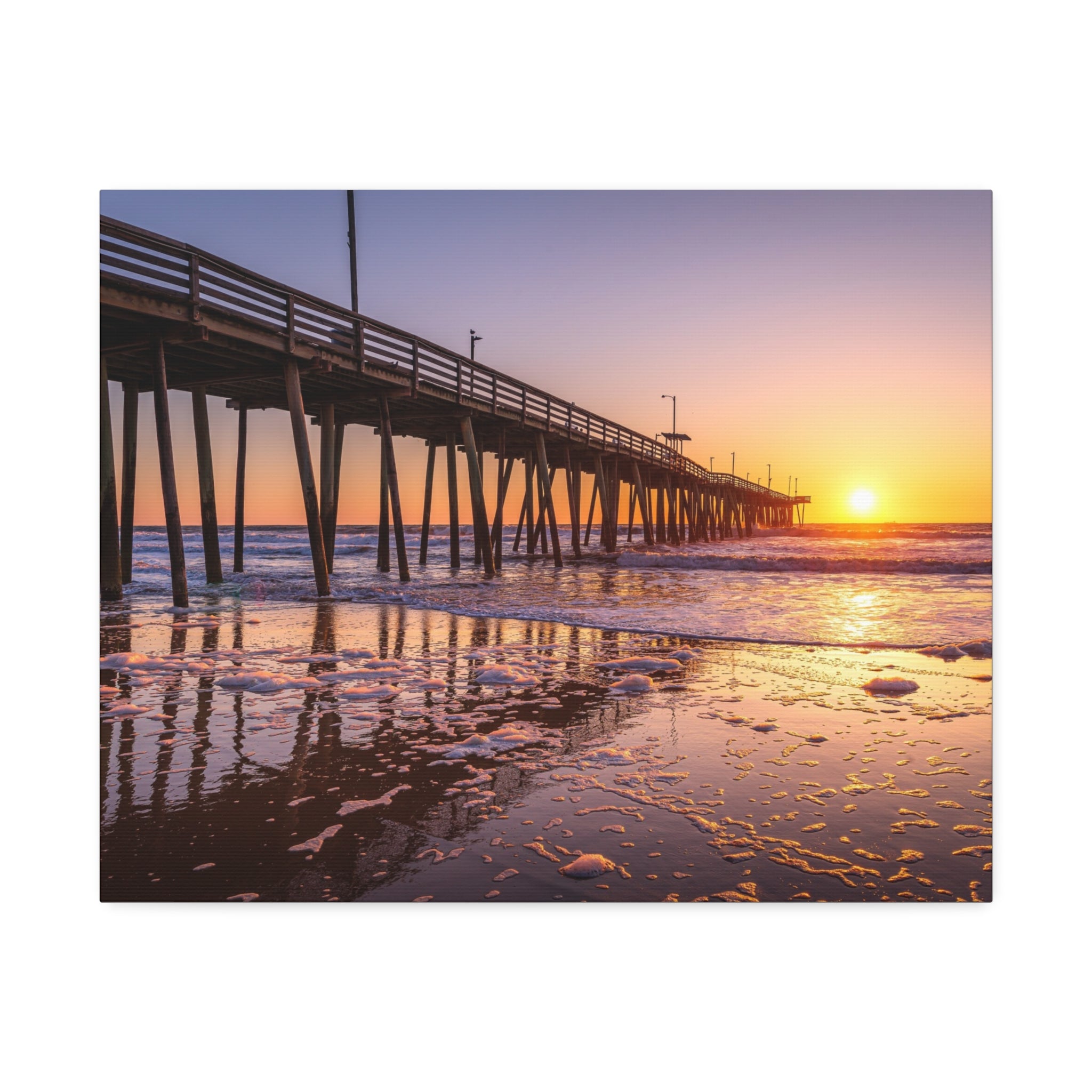 Boardwalk- Canvas Stretched, 1.5''
