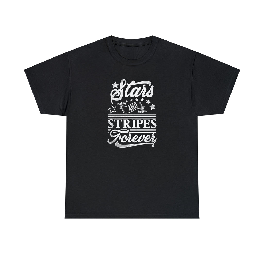 Stars and Stripes forever- Heavy Cotton Tee