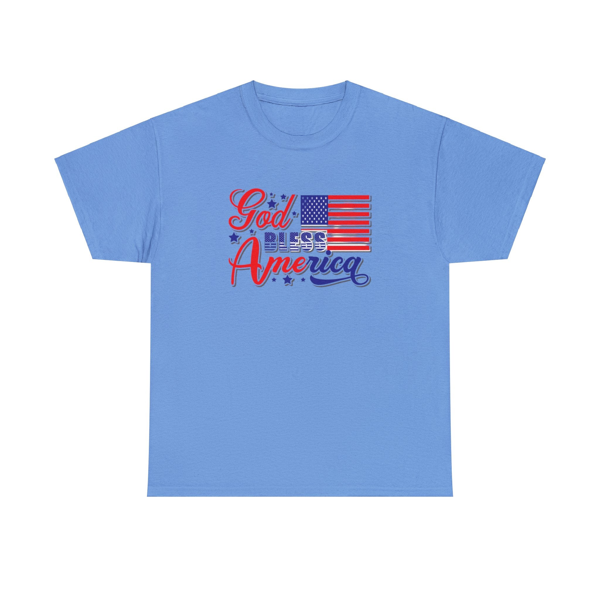 God bless America Heavy Cotton Tee shirt