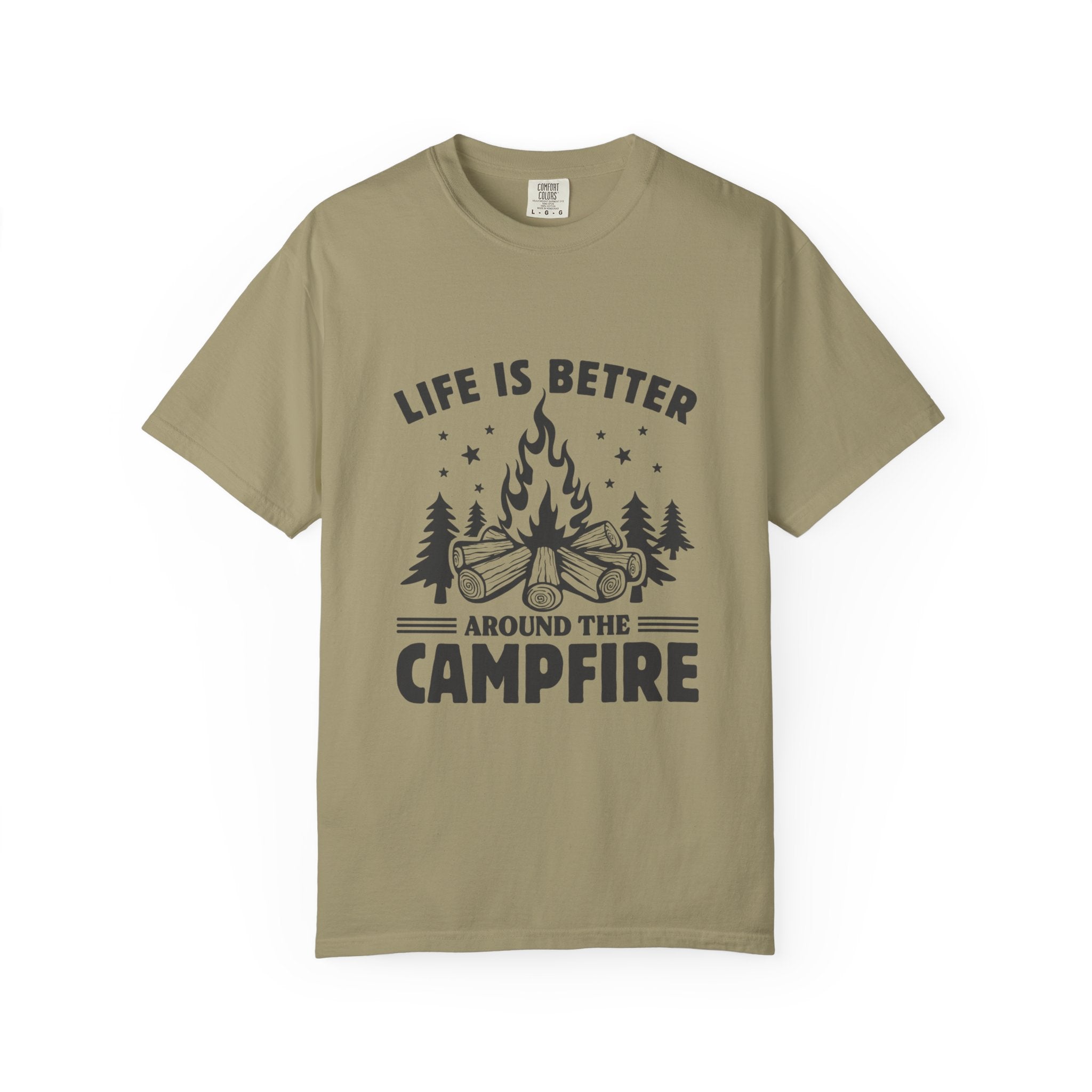 Campfire Vibes Unisex T-Shirt | Outdoor Adventure Tee | Camping Gift | Life is Better Around the Campfire | Casual Summer Shirt, [...]