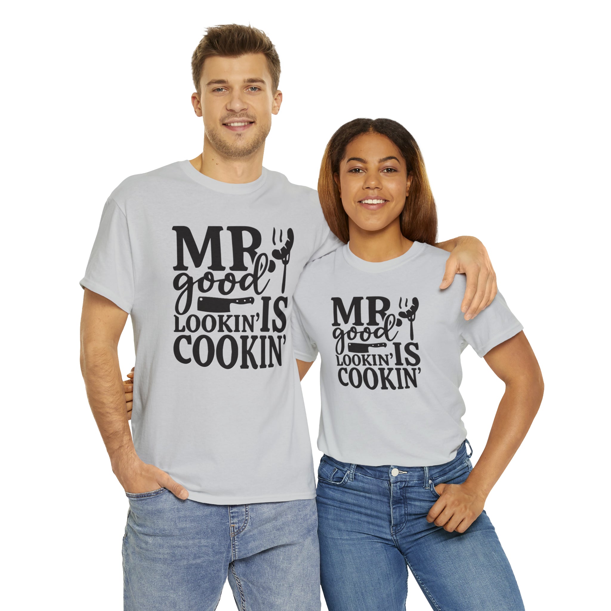 Mr good looking— Heavy Cotton Tee