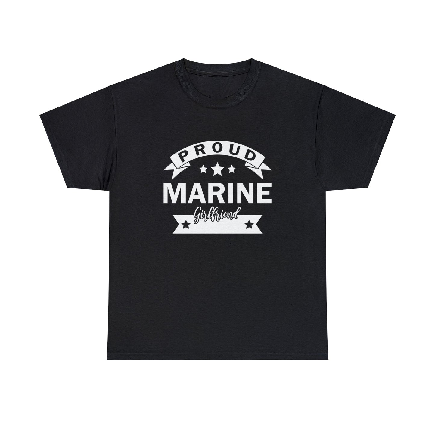 Proud marine girlfriend— Heavy Cotton Tee Shirt