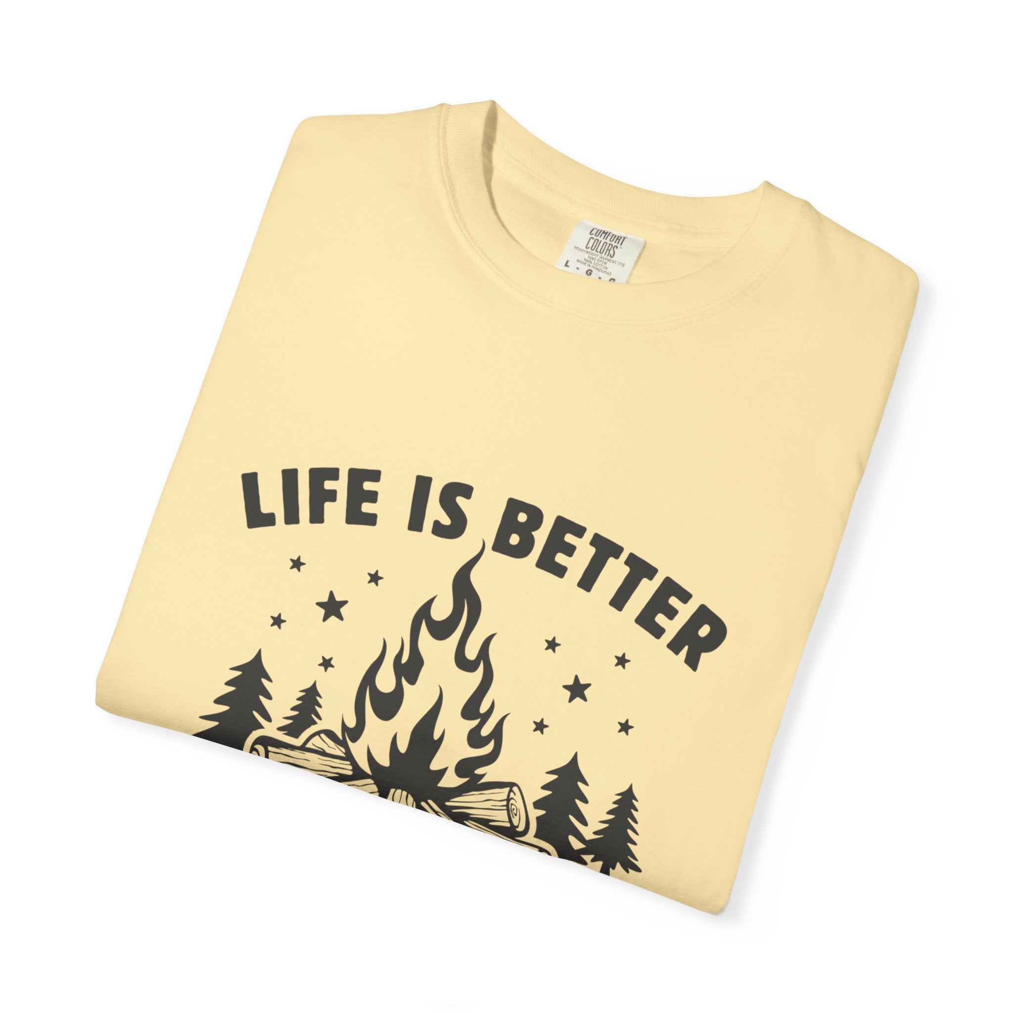 Campfire Vibes Unisex T-Shirt | Outdoor Adventure Tee | Camping Gift | Life is Better Around the Campfire | Casual Summer Shirt, [...]