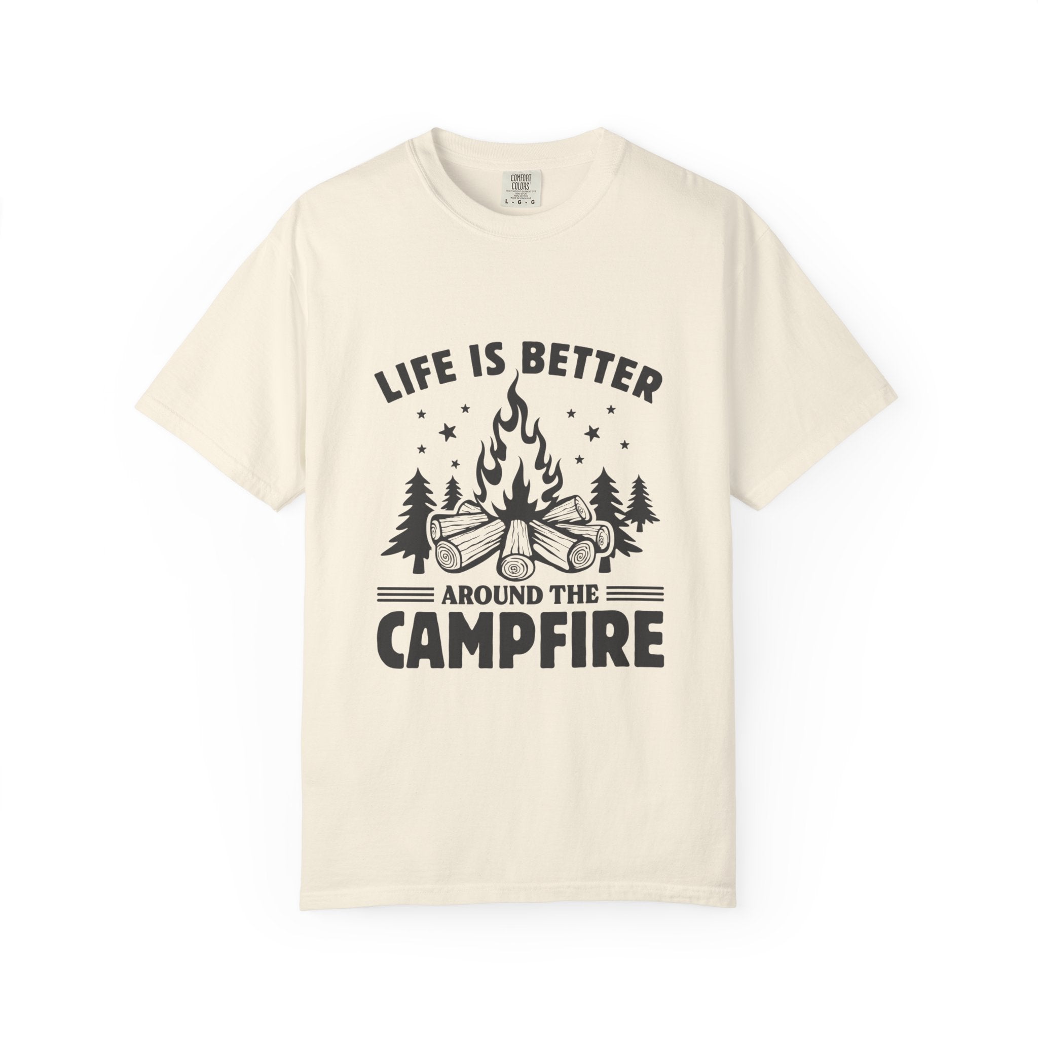 Campfire Vibes Unisex T-Shirt | Outdoor Adventure Tee | Camping Gift | Life is Better Around the Campfire | Casual Summer Shirt, [...]