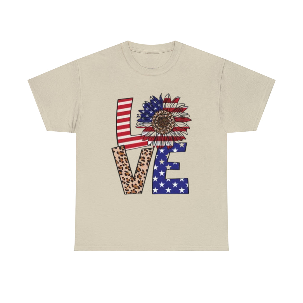 USA love-  Heavy Cotton Tee
