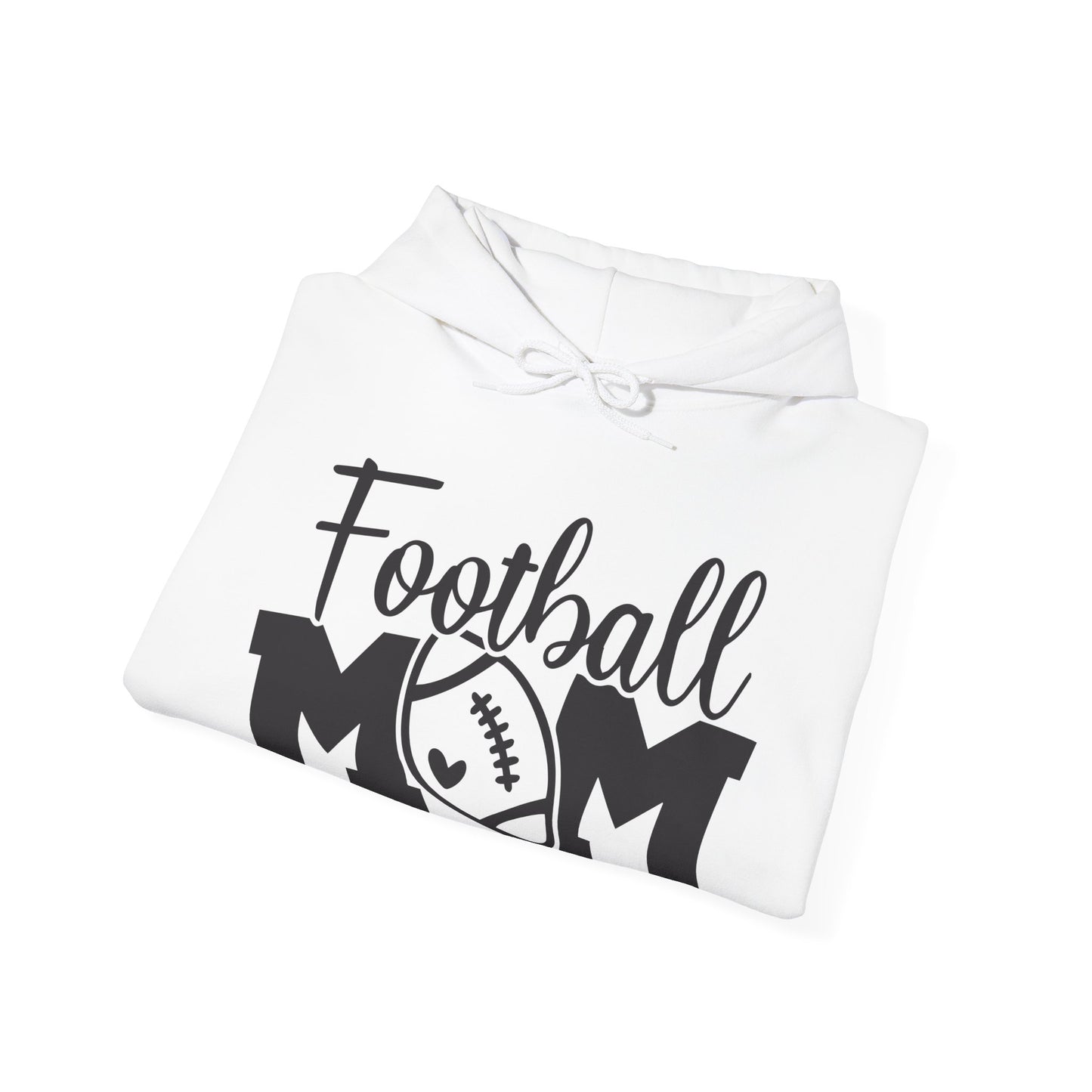 Football mom - Heavy Blend™ Hooded Sweatshirt