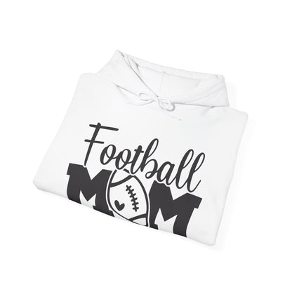 Football mom - Heavy Blend™ Hooded Sweatshirt