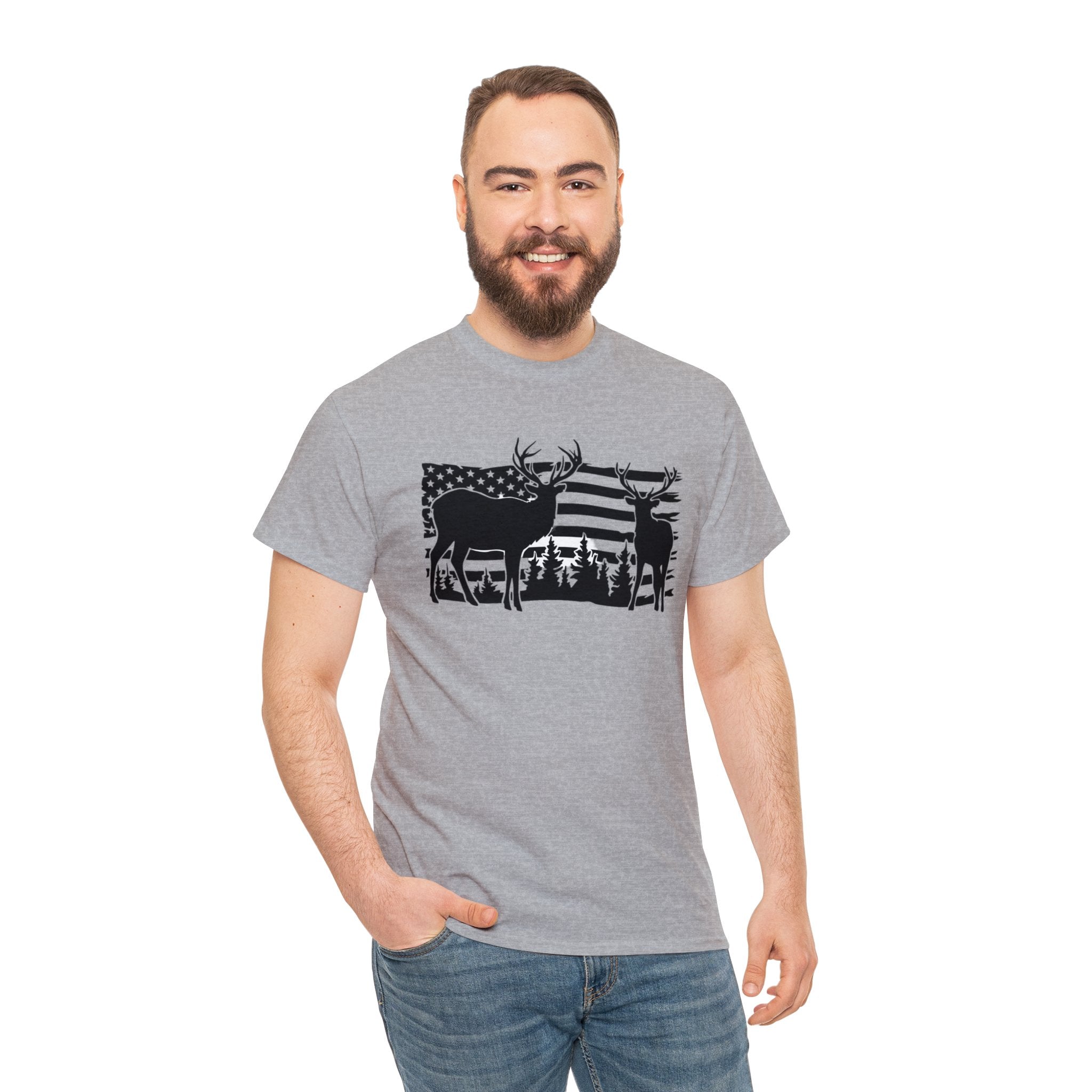 Hunting- Unisex Heavy Cotton Tee