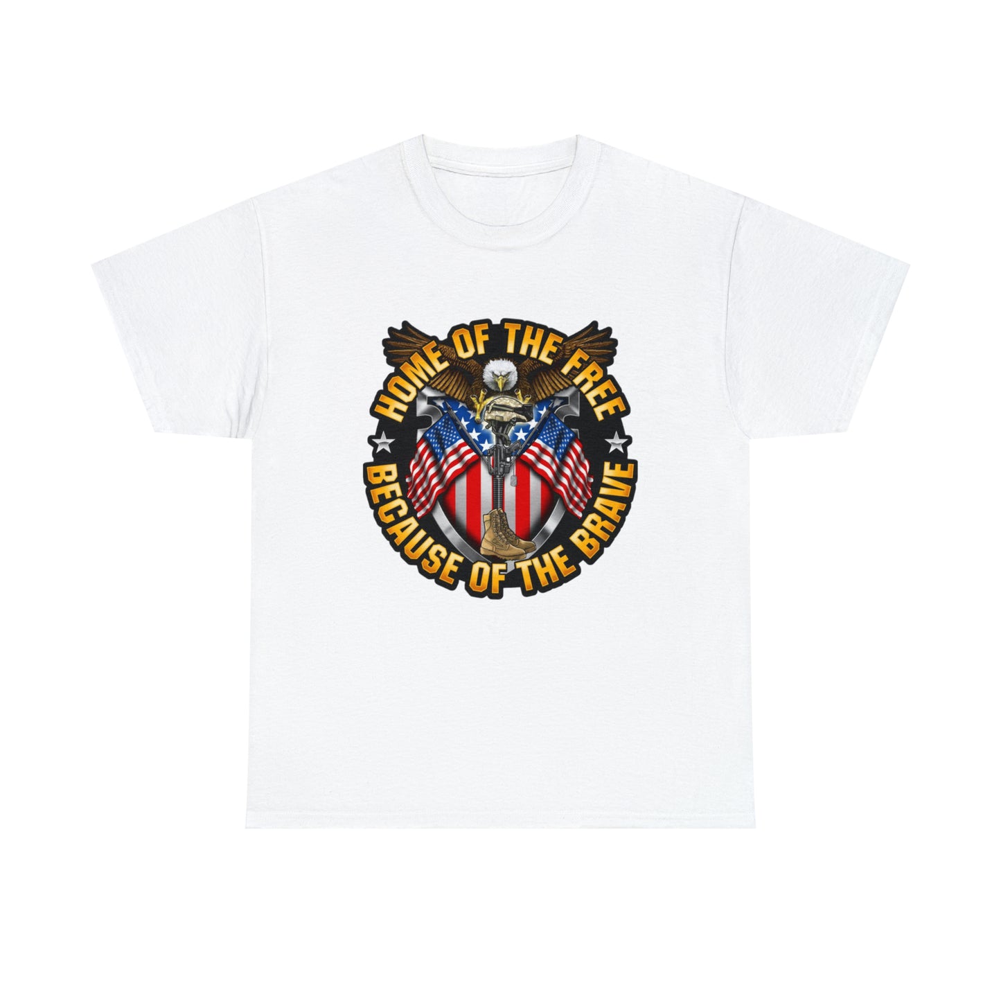 Home of the brave - Unisex Heavy Cotton Tee