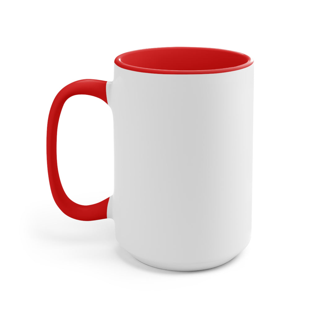 Shut up I love you- Accent coffee Mug