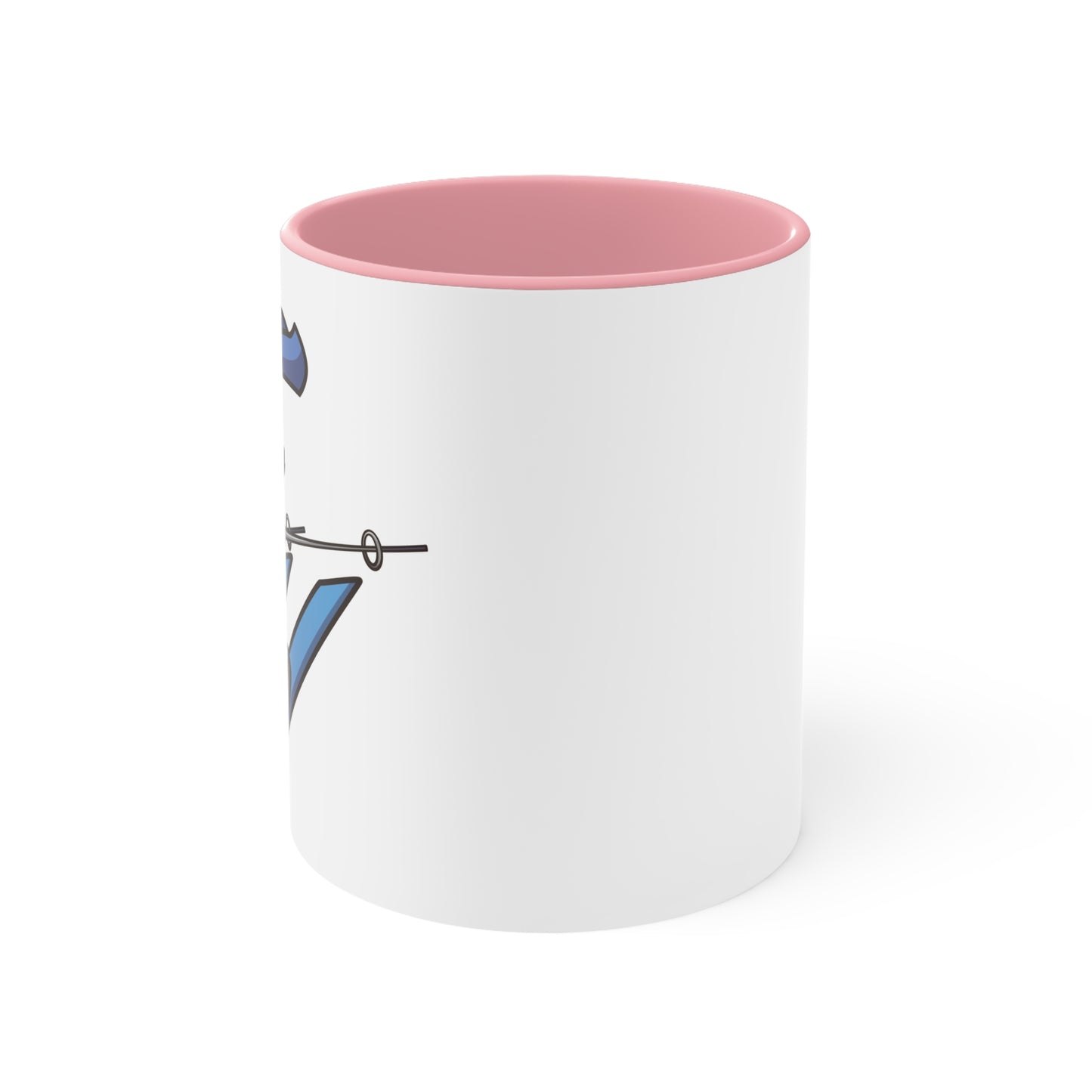 Skiing- Accent Mug