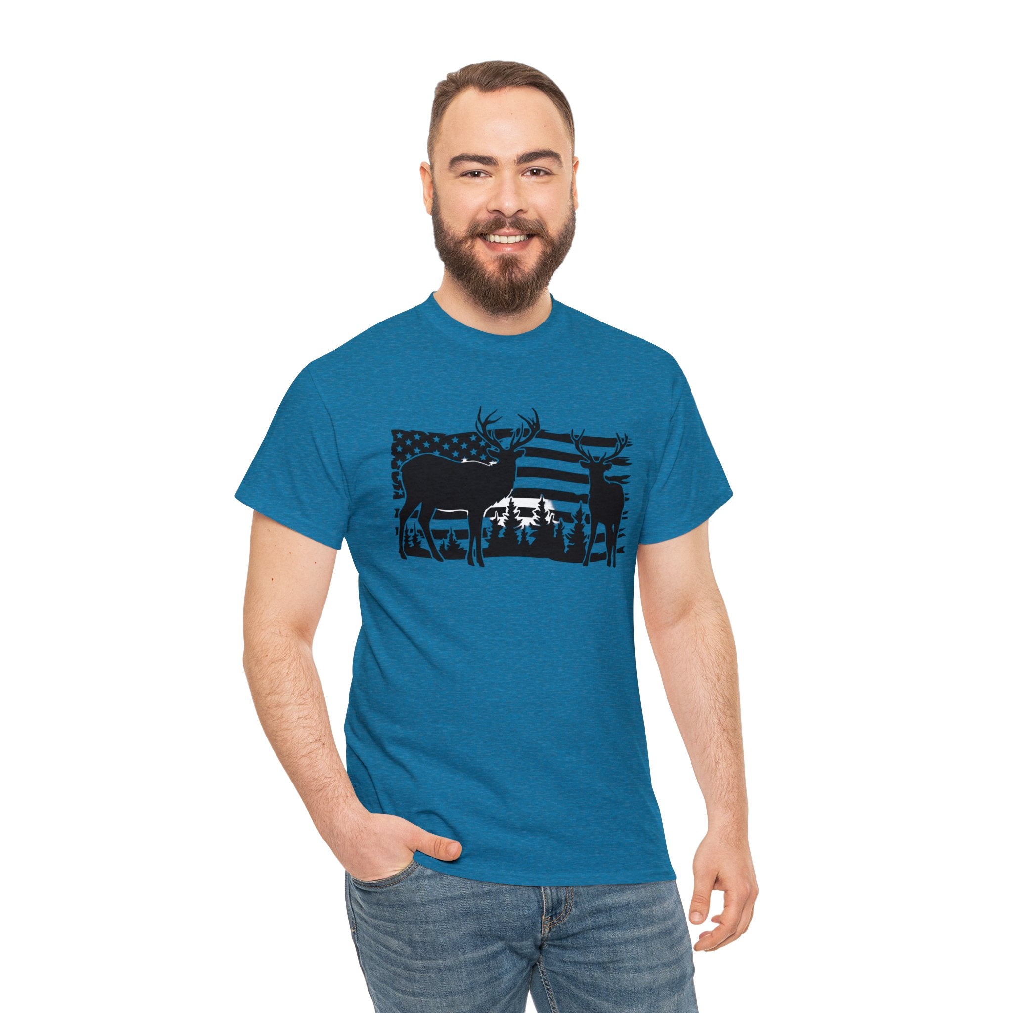 Hunting- Unisex Heavy Cotton Tee