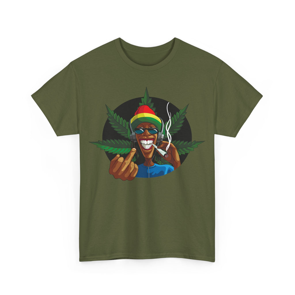 Fu # weed- Unisex Heavy Cotton Tee shirt