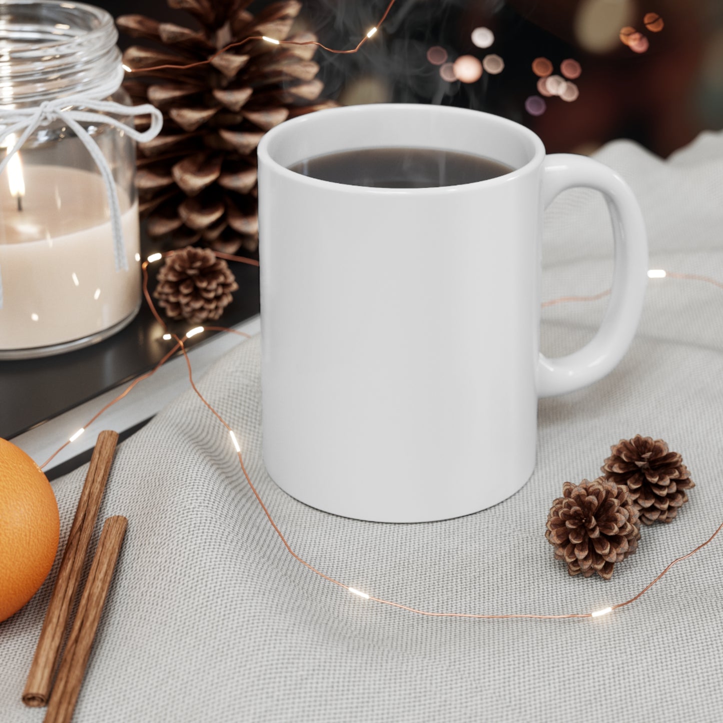 Love You to the Moon and Back Mug – 11oz Ceramic Coffee Cup for Romantic Gifts