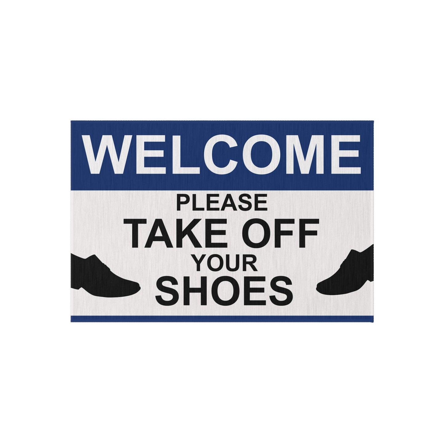 Welcome Outdoor Rug | Take Off Your Shoes Design, Patio Decor, Front Door Mat, Outdoor Living, Home Welcome Mat