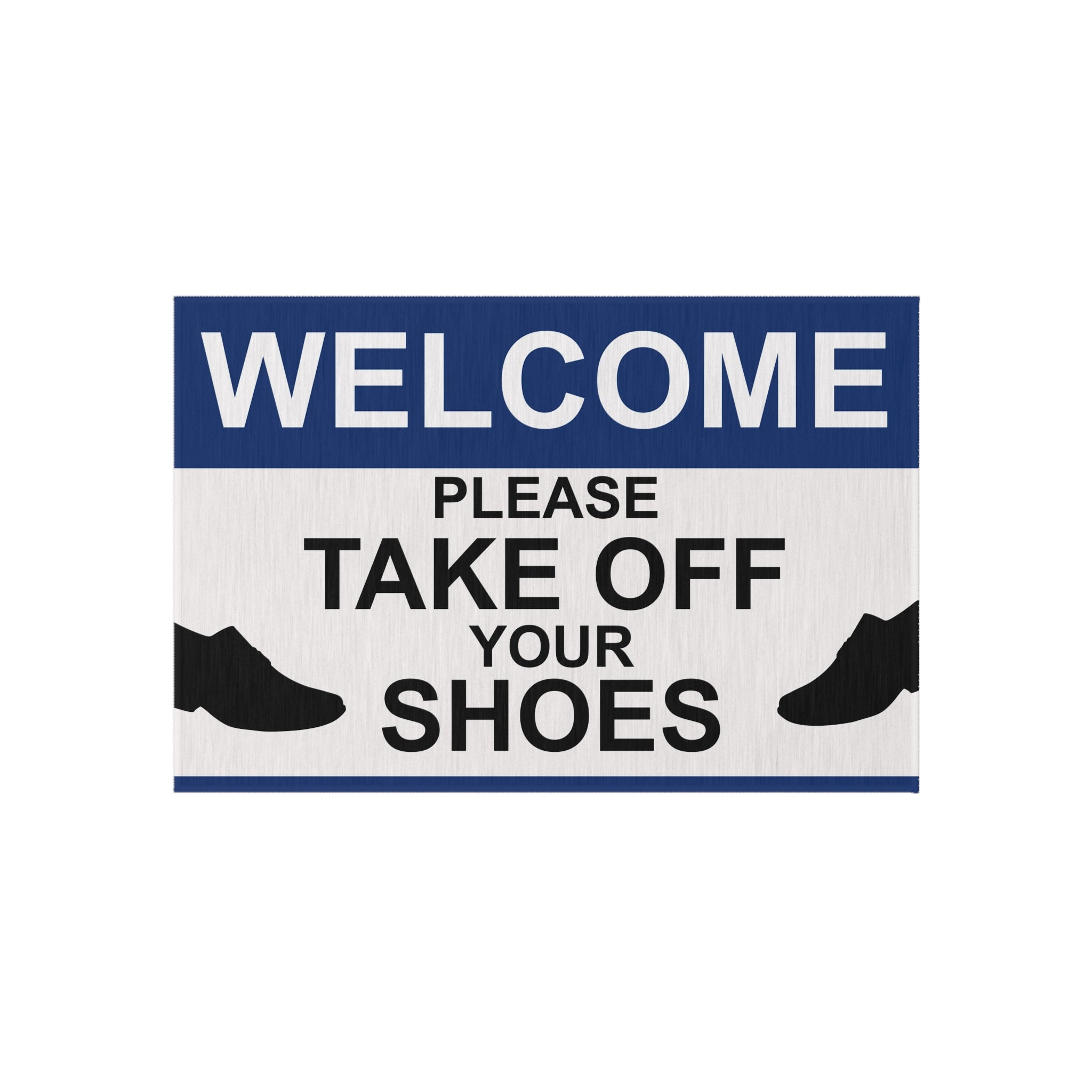 Welcome Outdoor Rug | Take Off Your Shoes Design, Patio Decor, Front Door Mat, Outdoor Living, Home Welcome Mat