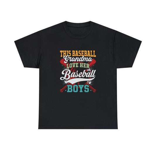 Baseball grandma- Heavy Cotton Tee