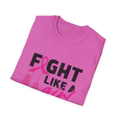 Fight like a girl- Softstyle T-Shirt