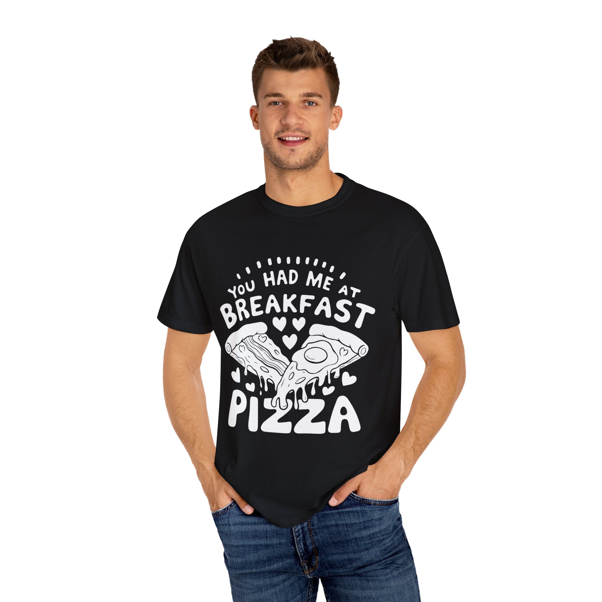 Breakfast Pizza Unisex T-Shirt – Perfect for Food Lovers