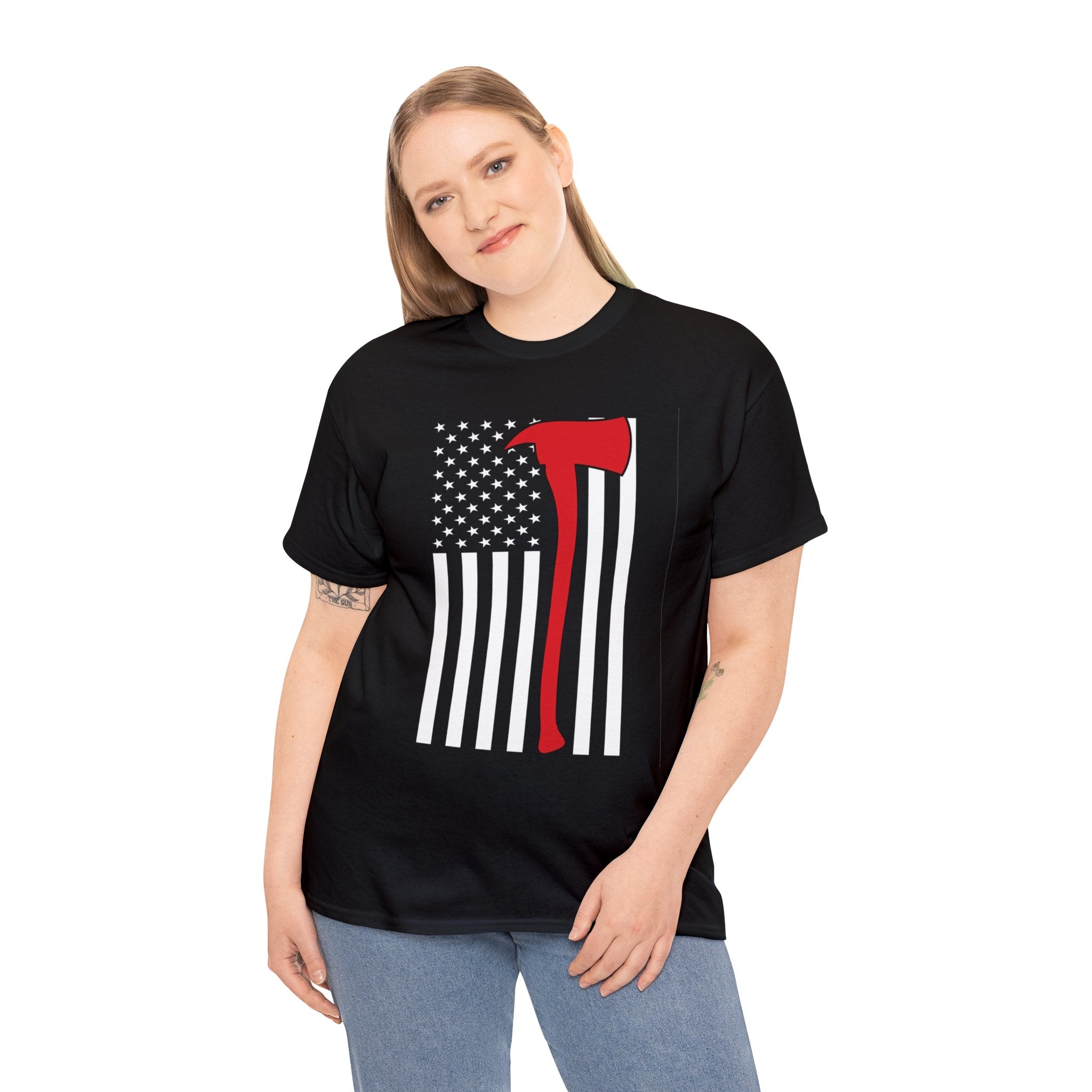 Firefighter- Heavy Cotton Tee
