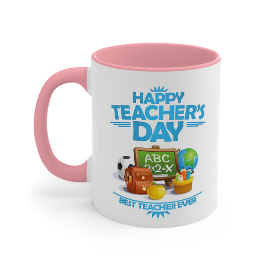 Happy teachers day - Accent Mug