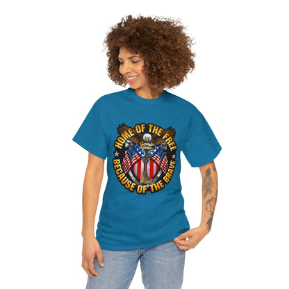 Home of the brave - Unisex Heavy Cotton Tee