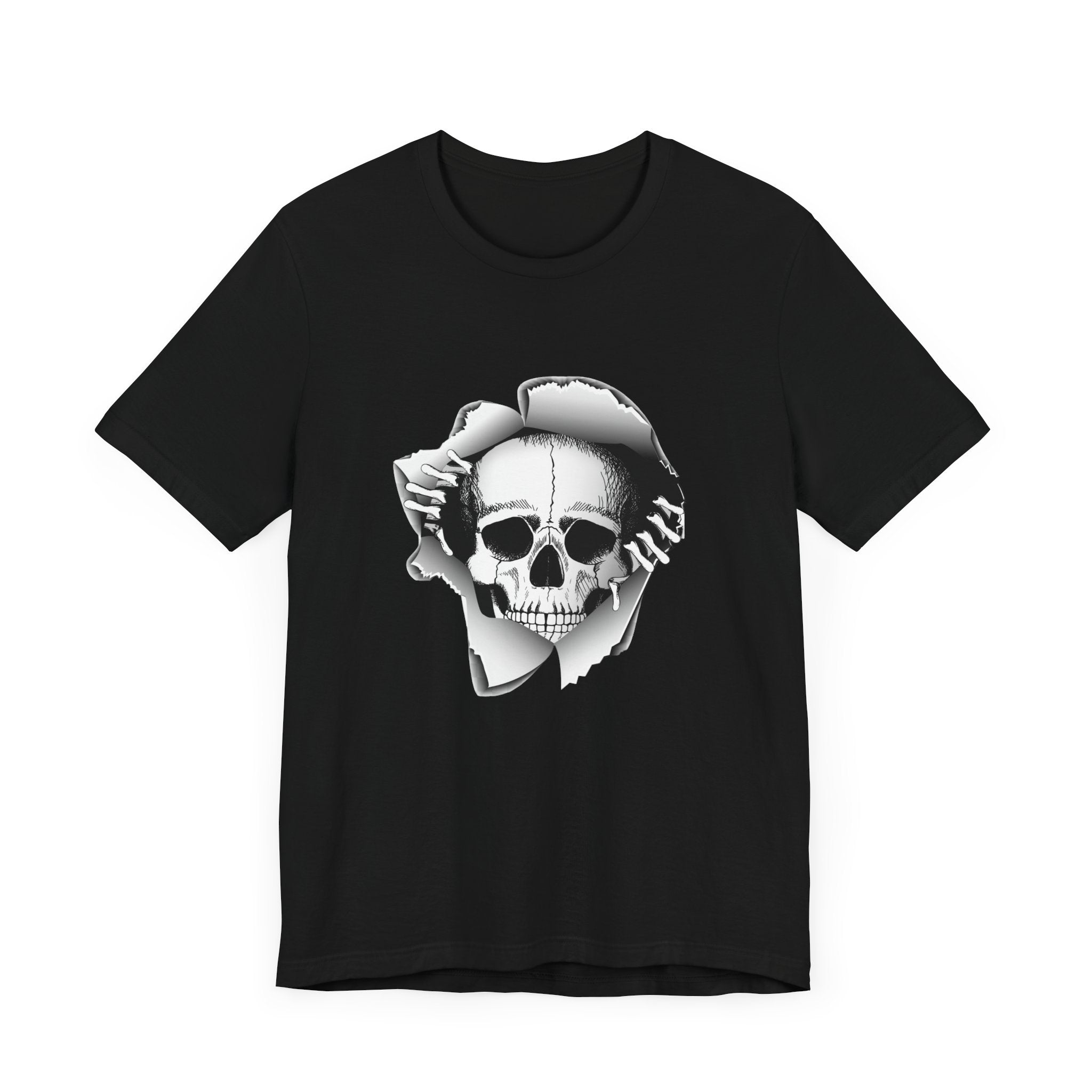 Skeleton- Jersey Short Sleeve Tee Shirt