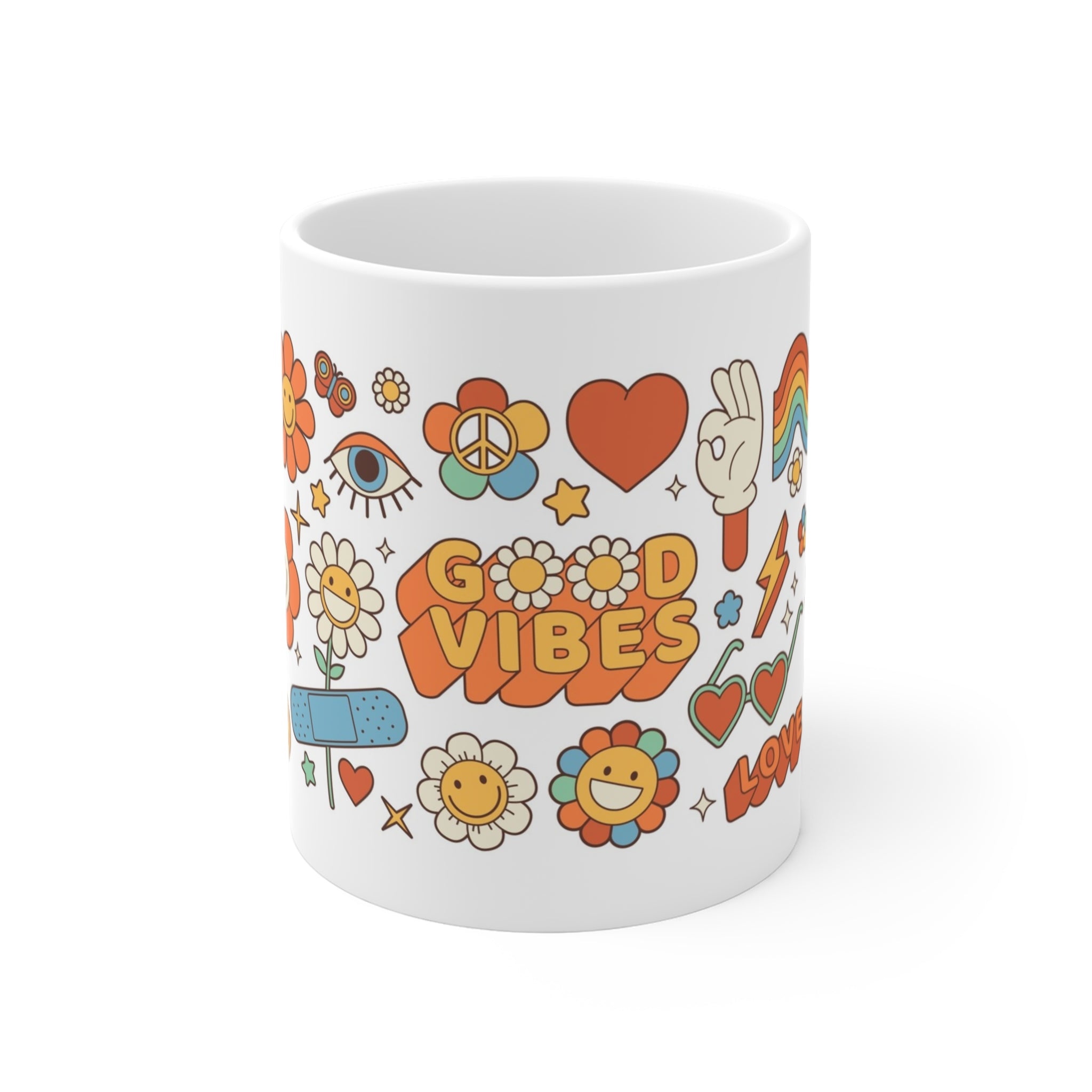 Good vibes coffee Mug 11oz