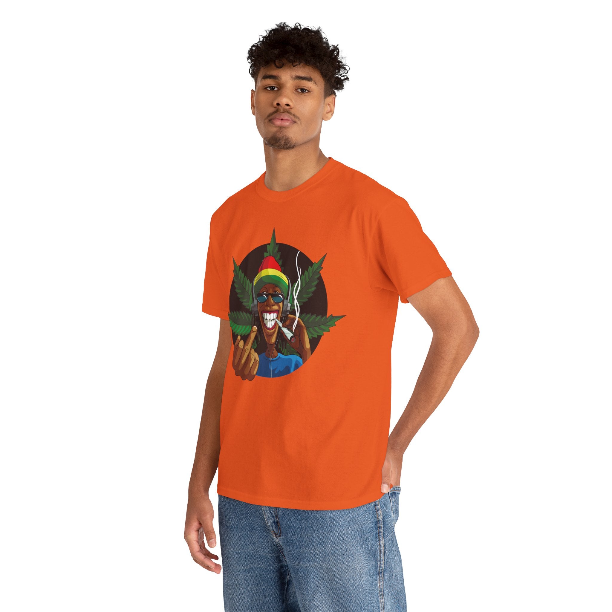 Fu # weed- Unisex Heavy Cotton Tee shirt