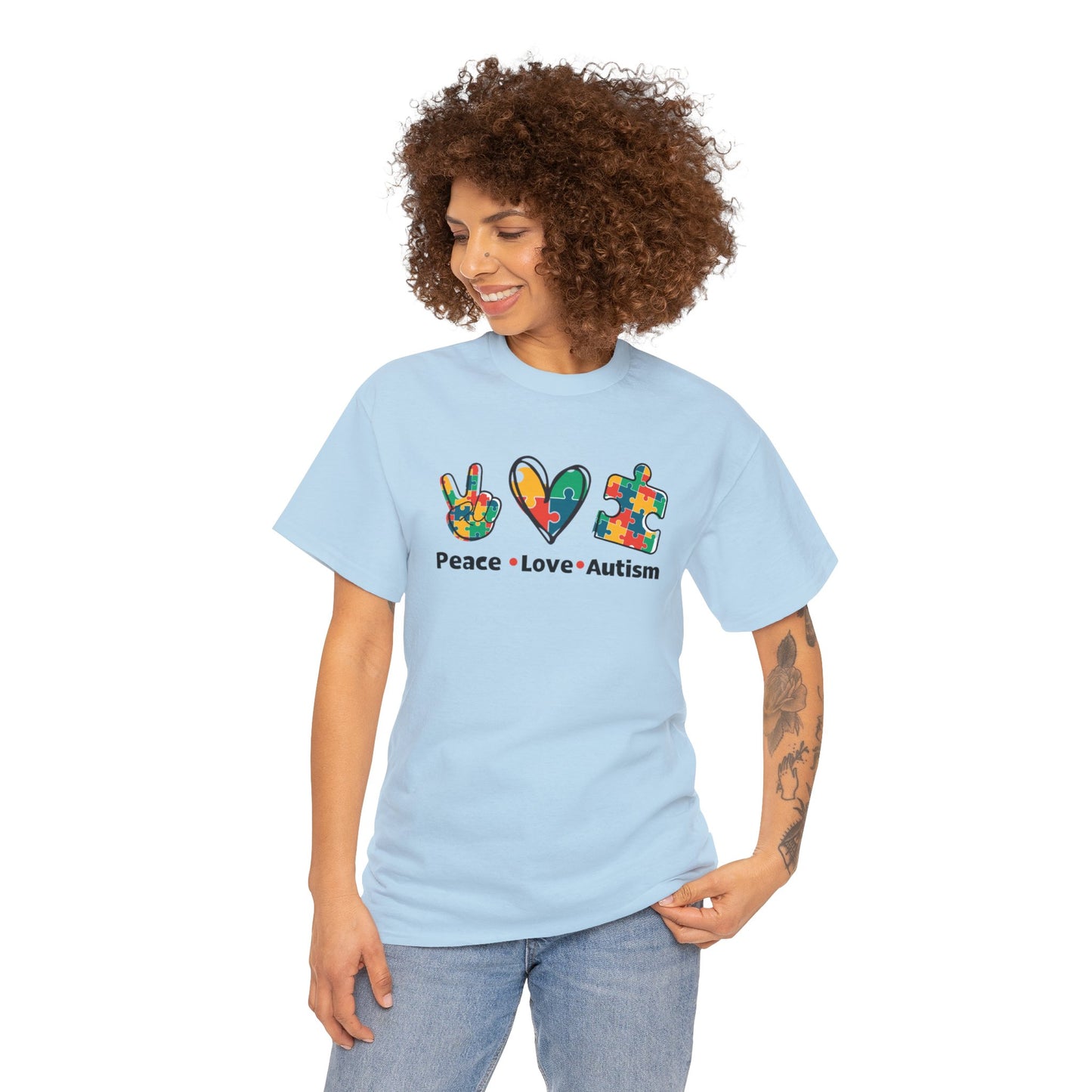 Autism— Heavy Cotton Tee Shirt