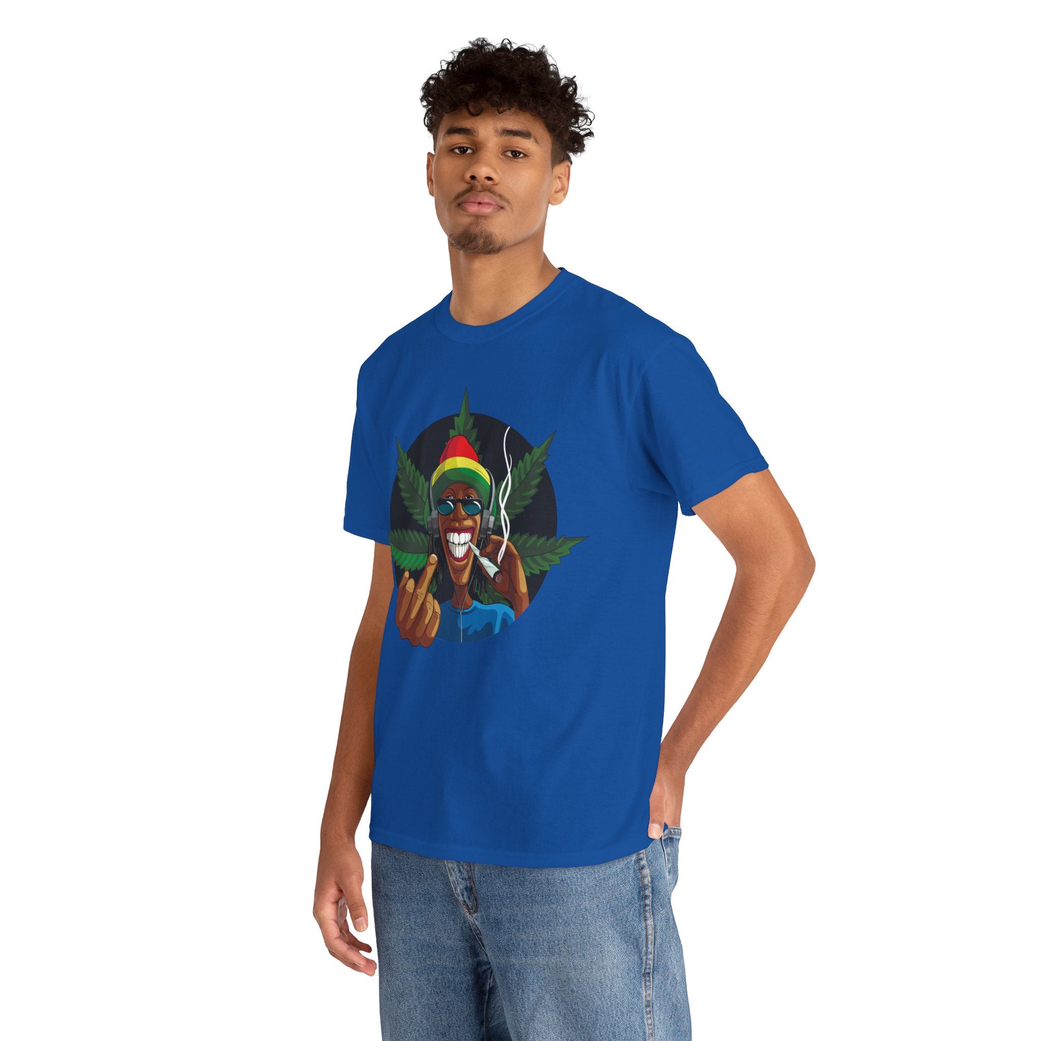 Fu # weed- Unisex Heavy Cotton Tee shirt