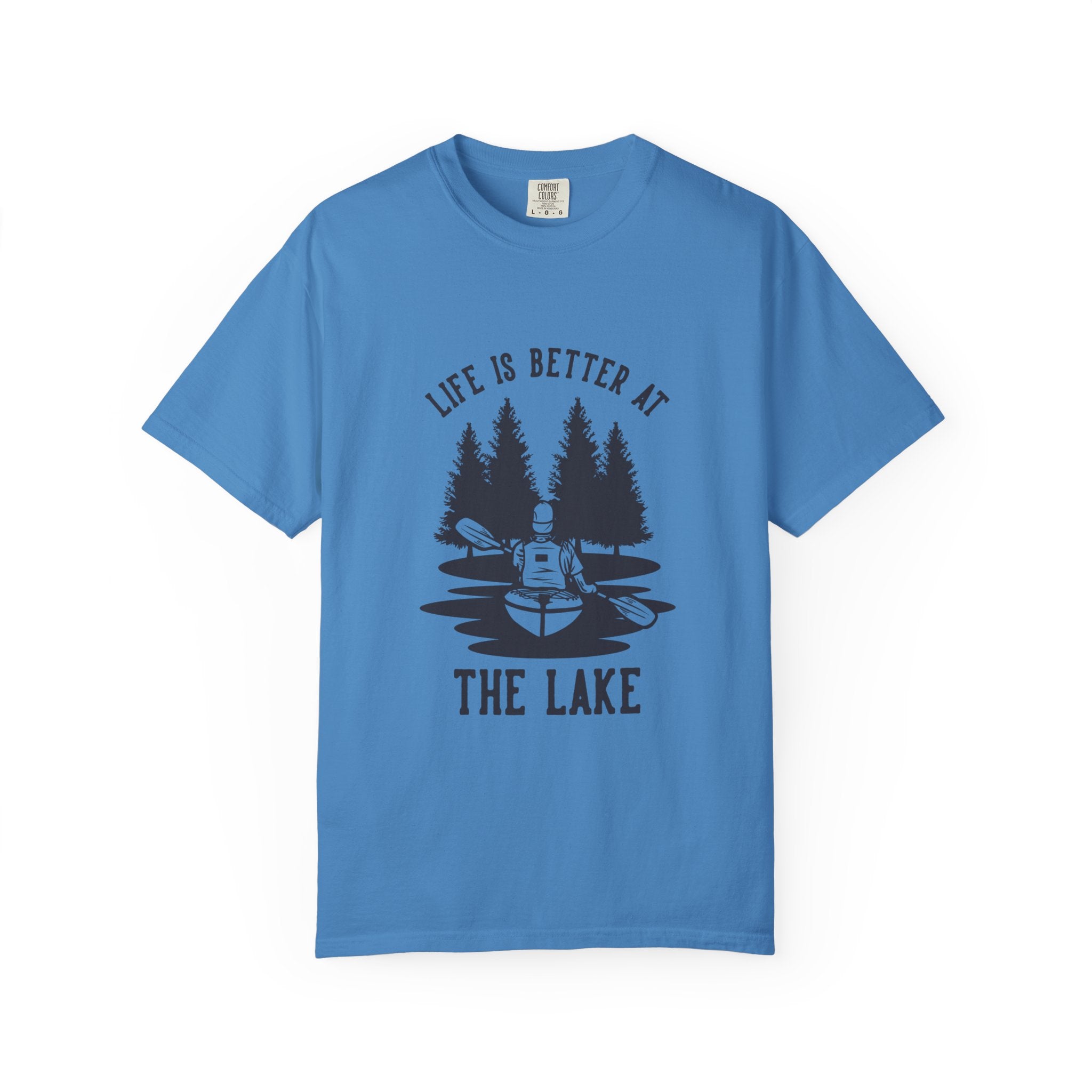 Lake Life Unisex Garment-Dyed T-Shirt - "Life is Better at the Lake"