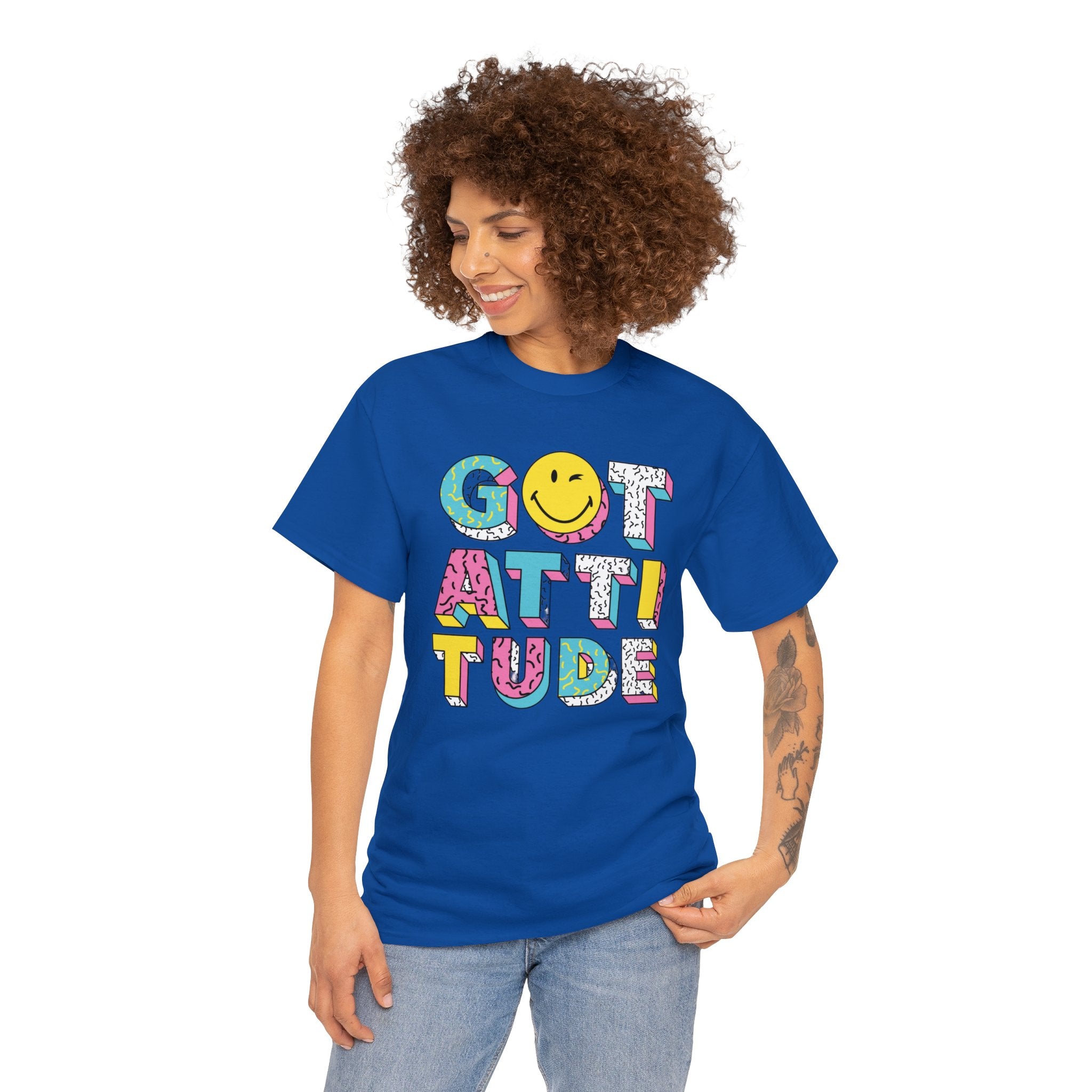 Got attitude— Heavy Cotton Tee shirt