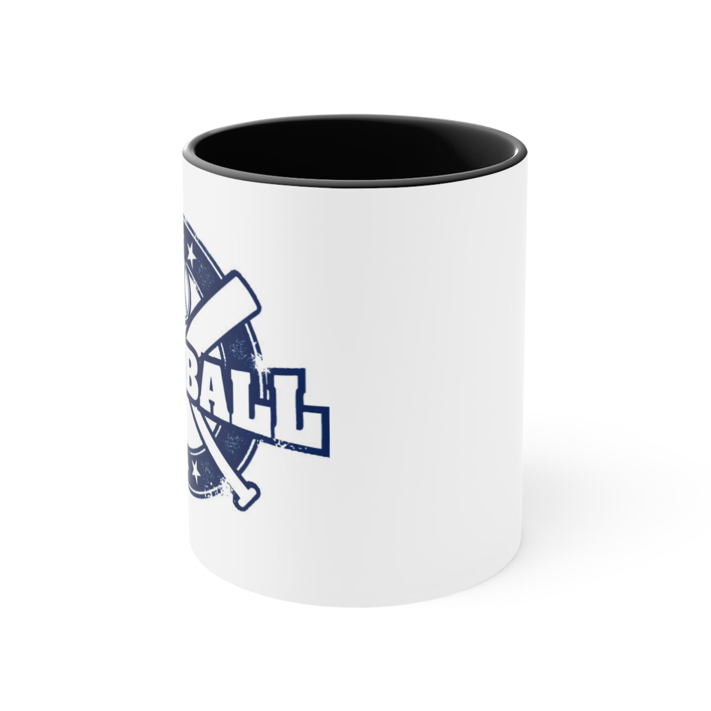 SoftBall- Accent Mug